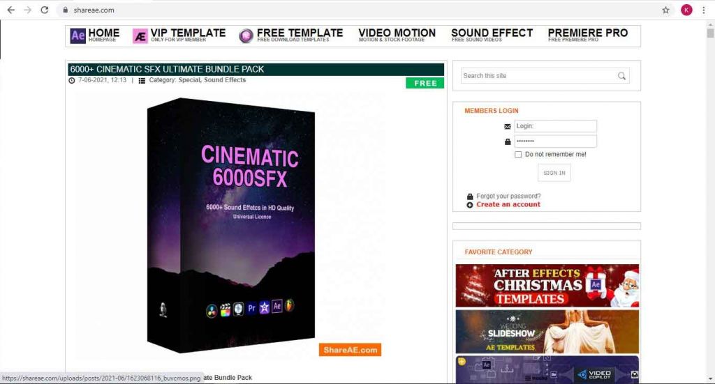 tempat download plugin after effect gratis