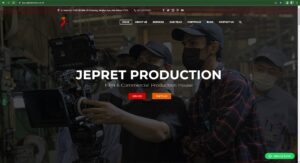 website company profile jepret production